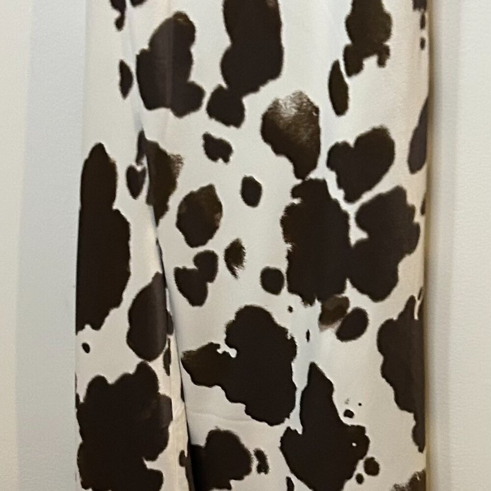 Anthropologie The Tilda Slip Dress Brown Animal Print Small New NWT Strapless - Picture 7 of 10
